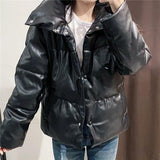 Leather Parka Jacket - Clothing Whore