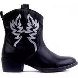 Western Detail Ankle Boots - Clothing Whore