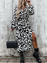 Leopard Midi Dress - Clothing Whore