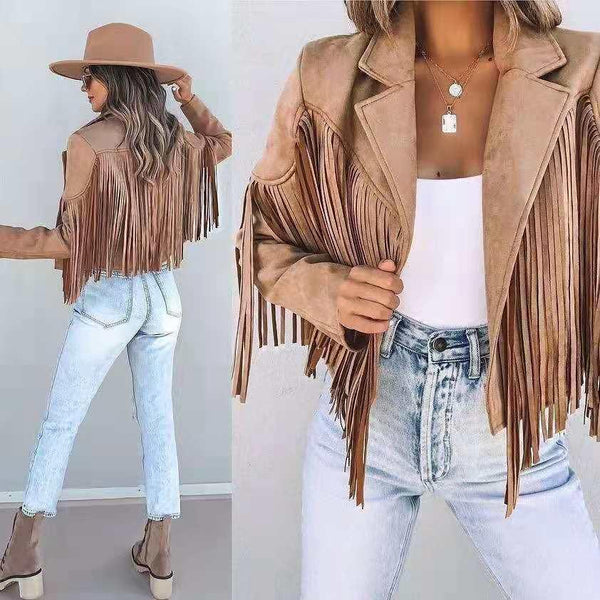 Fringe Not Cringe Jacket - Clothing Whore