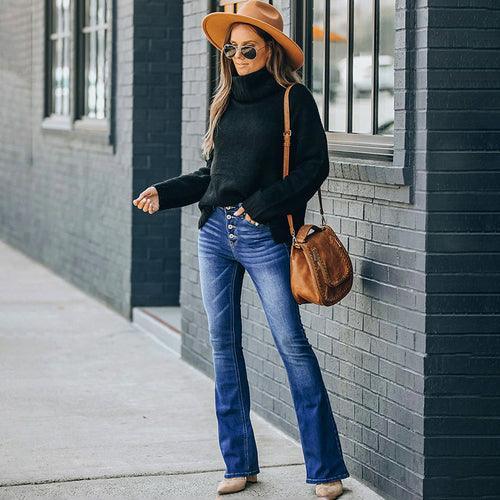 Vintage Stretch Denim Jeans - Clothing Whore