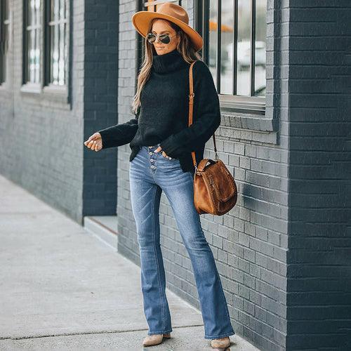 Vintage Stretch Denim Jeans - Clothing Whore