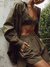 Stripe Shirt Short - Clothing Whore