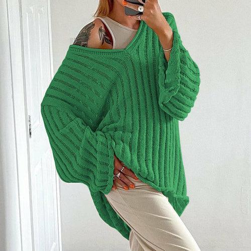 Hollow Out Sweater - Clothing Whore