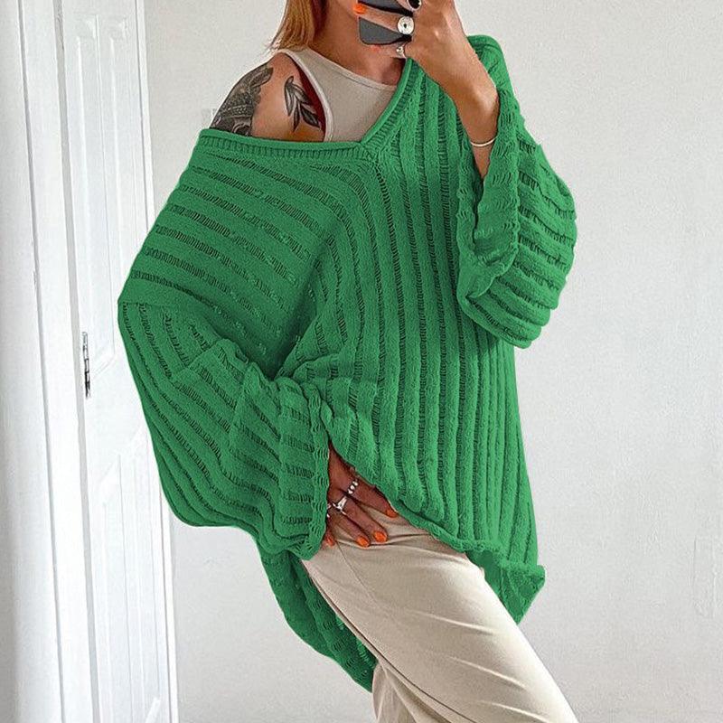 Hollow Out Sweater - Clothing Whore