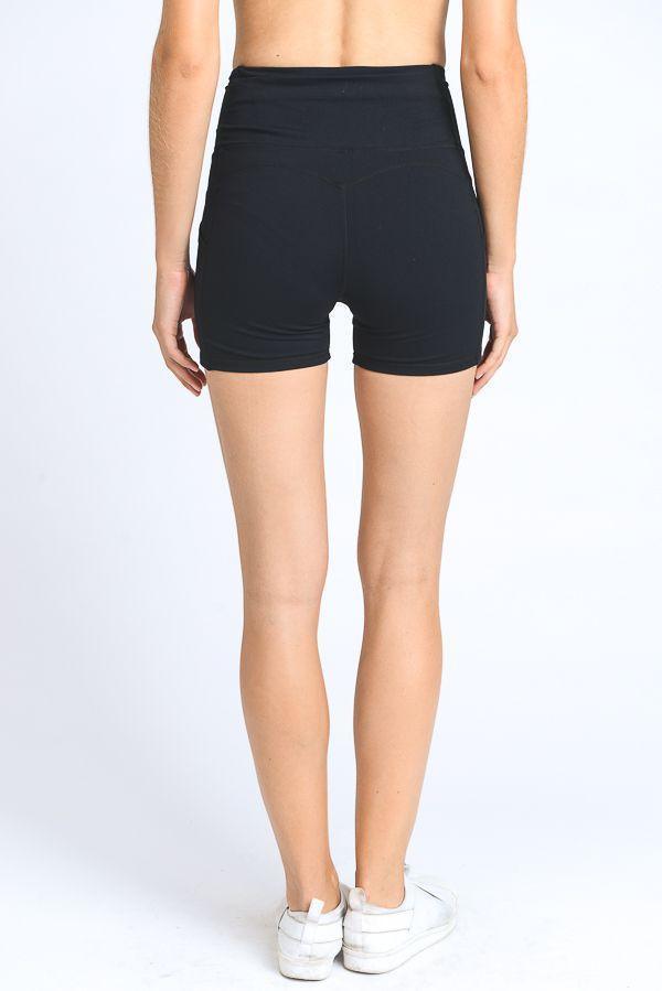 High Waist Active Shorts - Clothing Whore