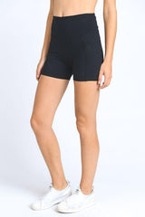 High Waist Active Shorts - Clothing Whore