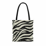 Zebra Tote Bag Medium - Clothing Whore