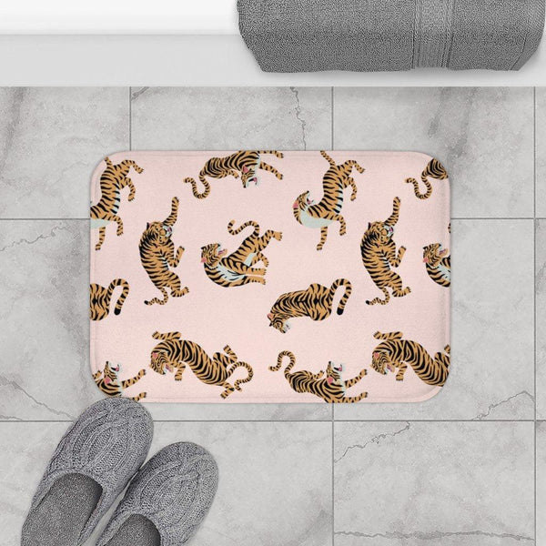 Leopard Print Bath Mat - Clothing Whore