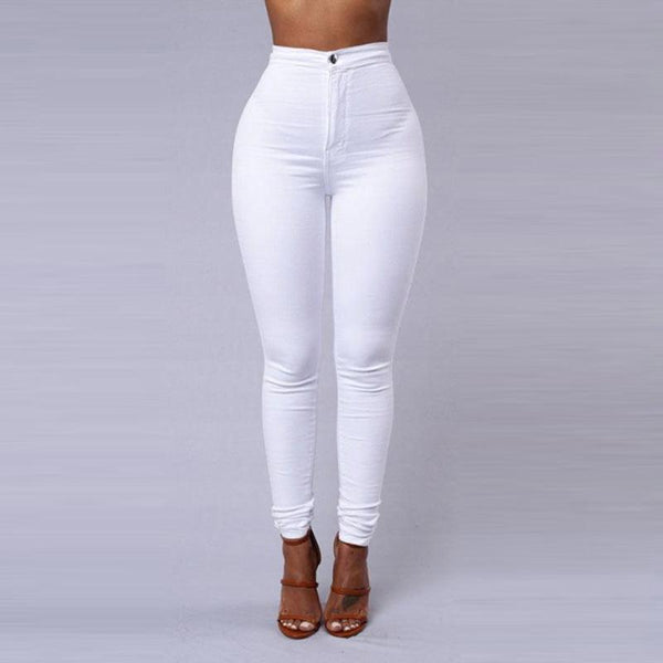 Skinny Jeans White - Clothing Whore