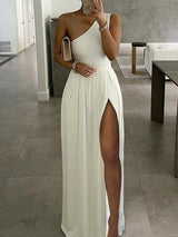 One Shoulder Maxi Dress - Clothing Whore