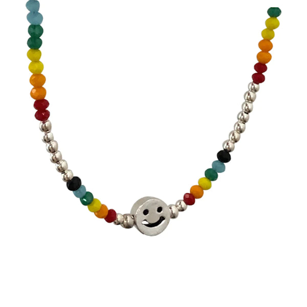 Colorful Beaded Necklace - Clothing Whore