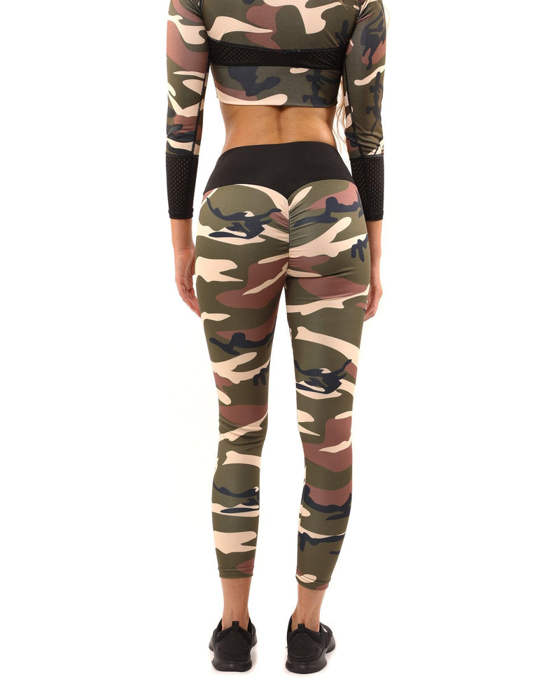 Virginia Camouflage Leggings - Clothing Whore