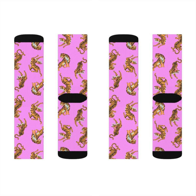 Tiger Novelty Socks - Clothing Whore