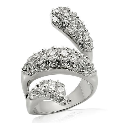 Snake Rhinestone Ring - Clothing Whore