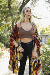 Rib Knit Lounge Crop - Clothing Whore