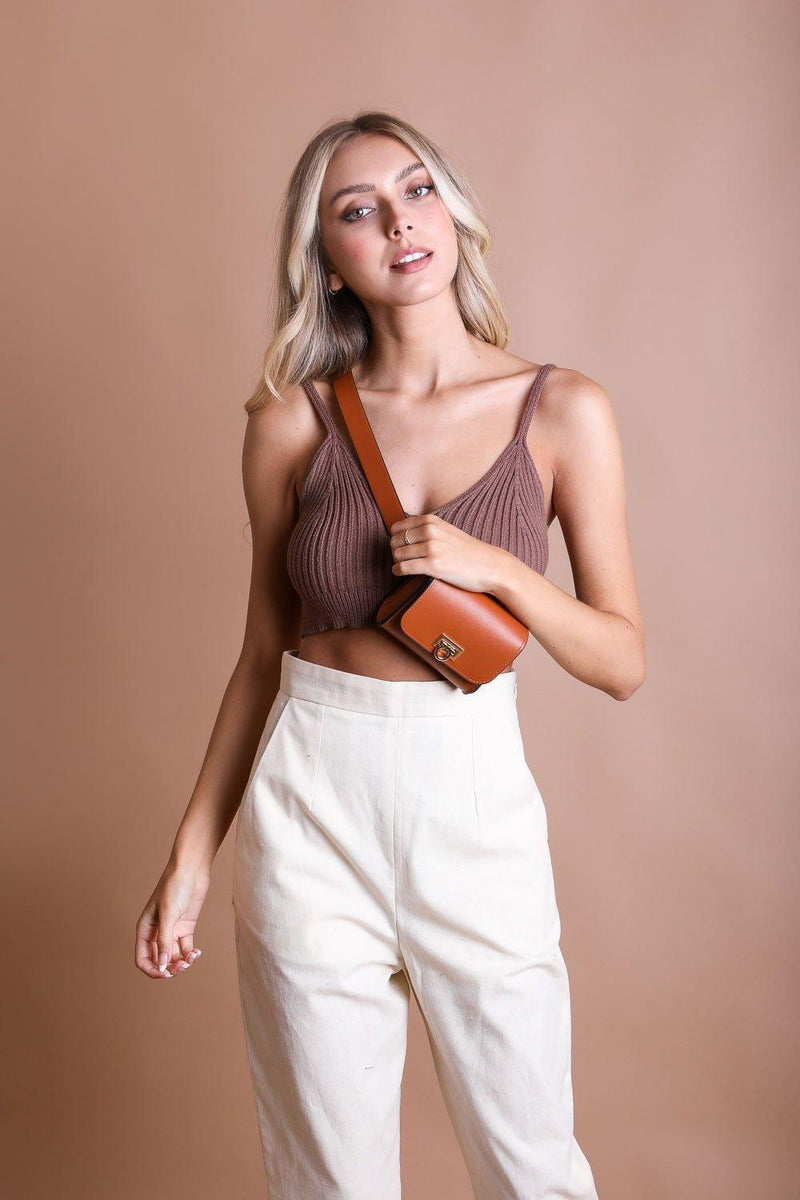 Vegan Leather Belt Bag - Clothing Whore