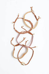 Woven Stackable Beaded Bracelet - Clothing Whore